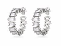Pendientes Ultima Edizione Mujer Cerchi in Plata OAO7084